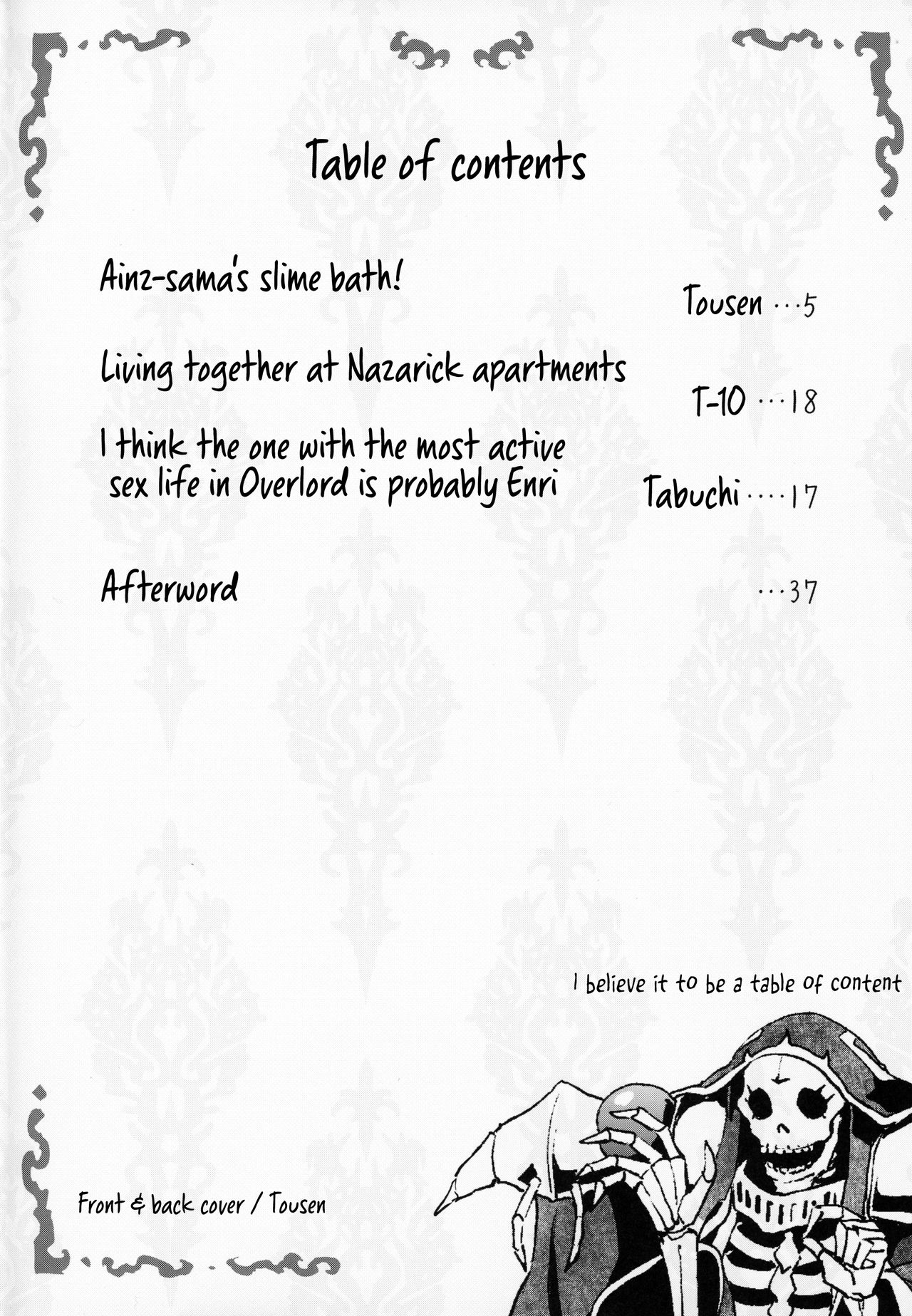 Otona no Nazarick | Adult Nazarick page 3 full