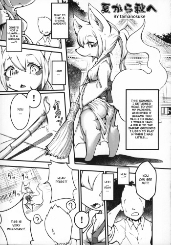 (C97) [Mayoineko (Tamanosuke)] Natsu kara Aki e (Kemokko Lovers 10) [English] [BSN] cover