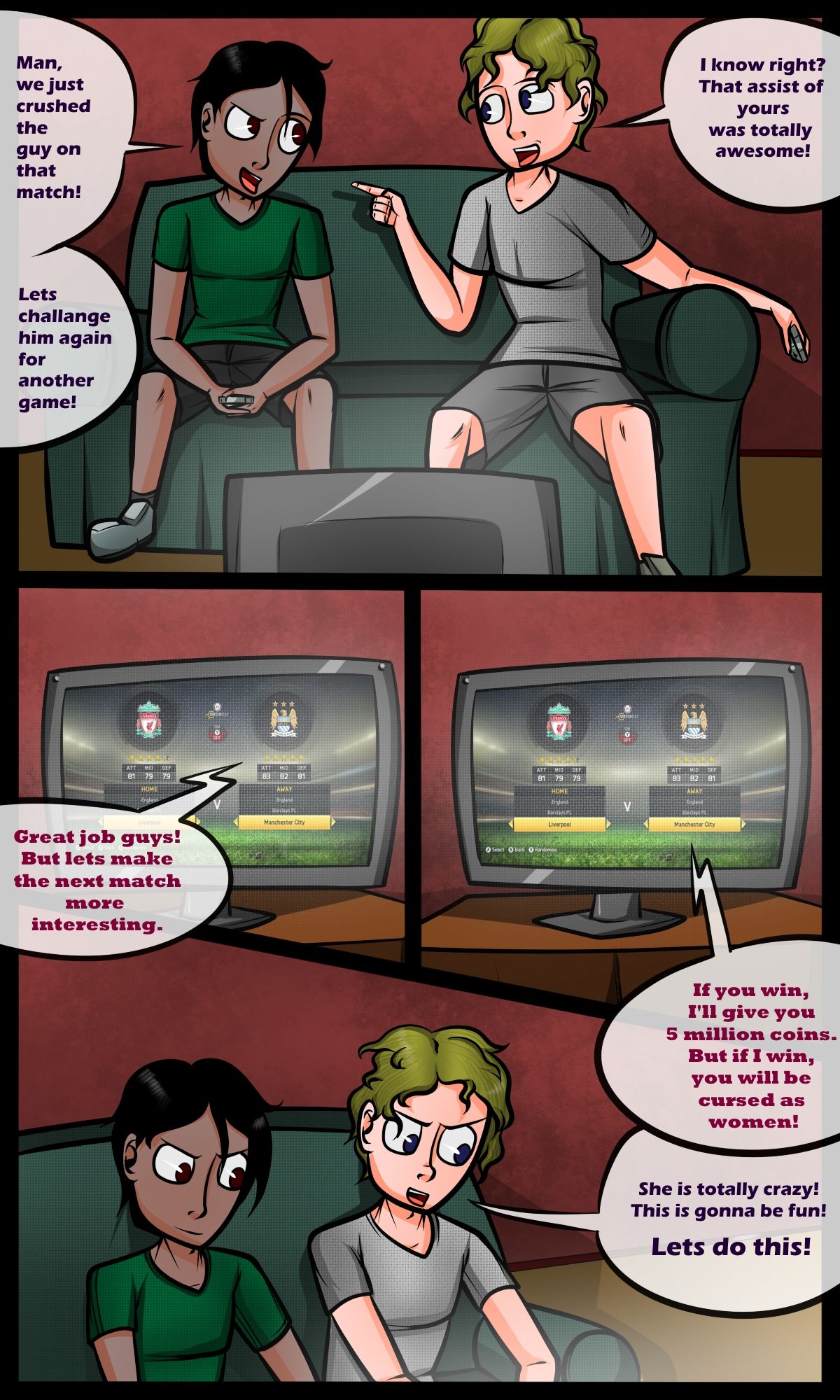 The Football Curse page 2 full