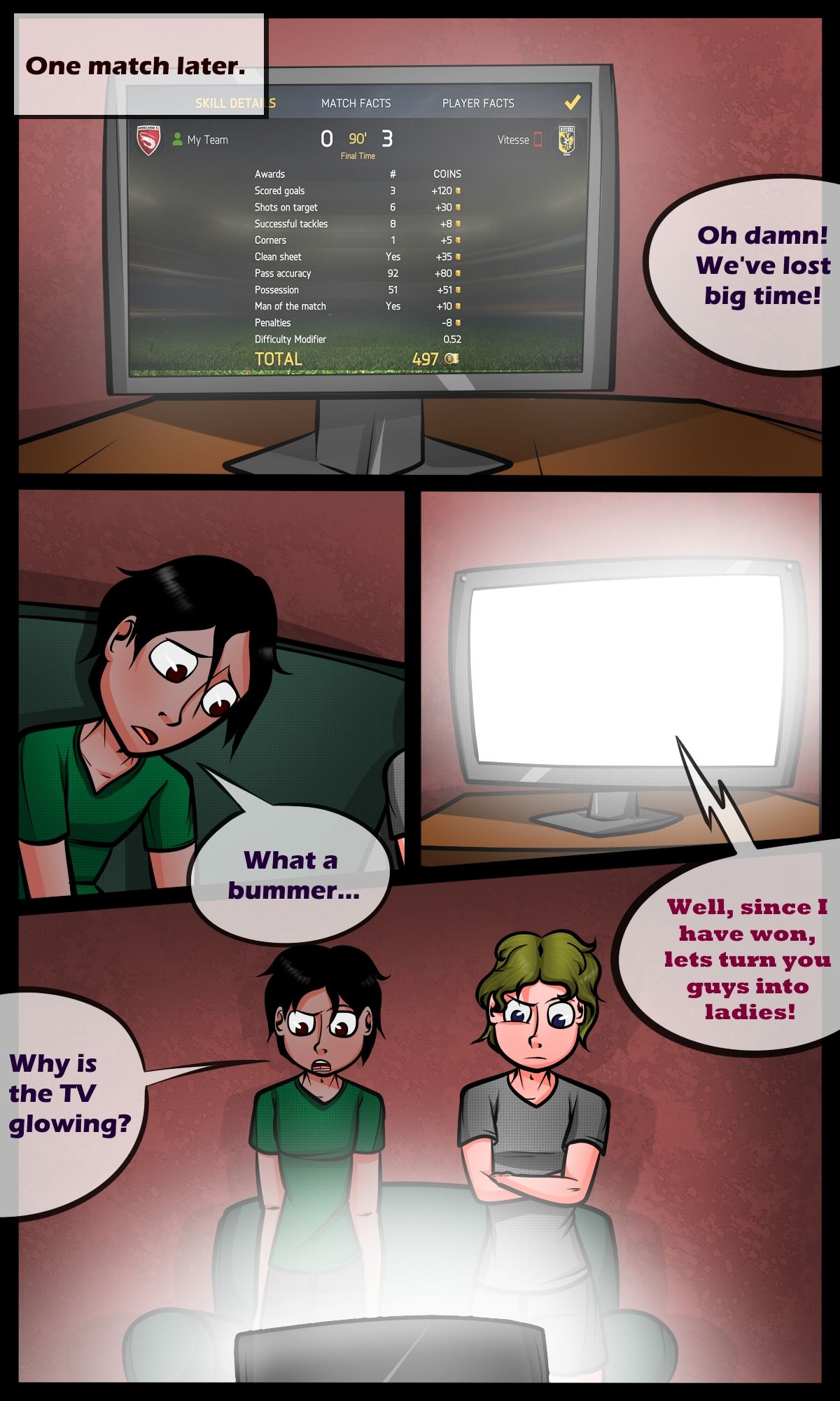 The Football Curse page 3 full