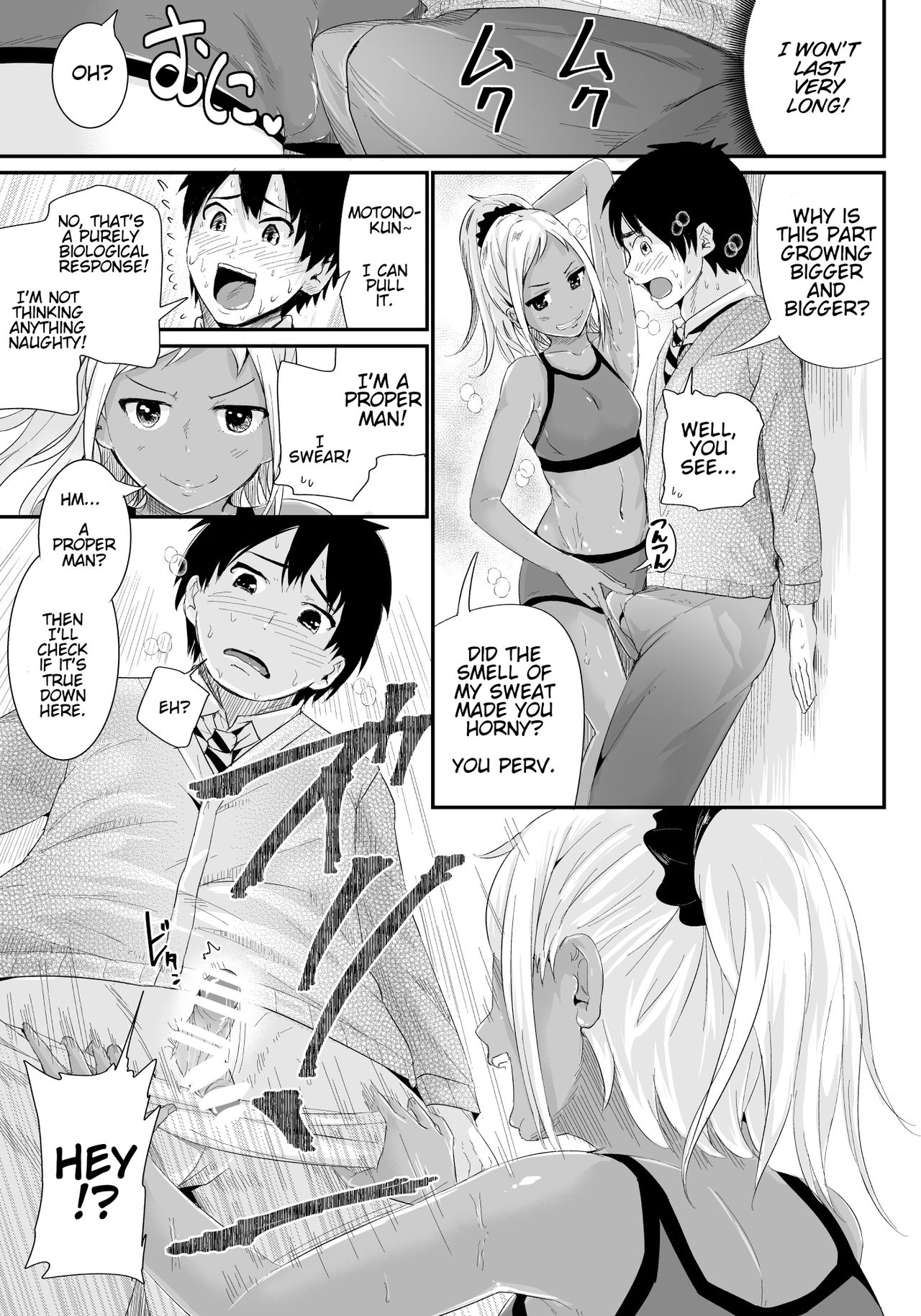 Doutei no Ore o Yuuwaku suru Ecchi na Joshi-tachi!? 2 | Naughty Girls Seducing Me, A Virgin Boy!? 2 page 4 full