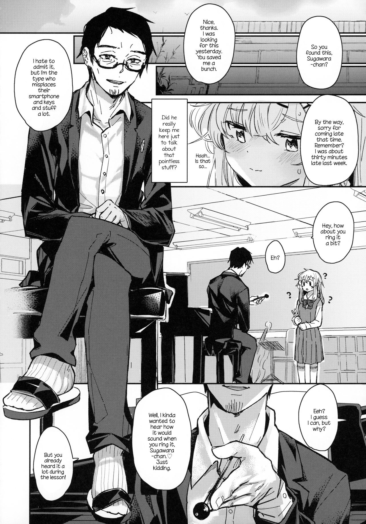 Uzai Ossan ni Saimin Sarete Kimochi Yokunatta Hanashi | The Story of How an Annoying Middle-Aged Man Hypnotized Me and Made Me Feel Good page 7 full