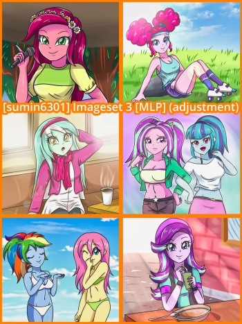 [sumin6301] Imageset 3 [MLP] (adjustment) cover
