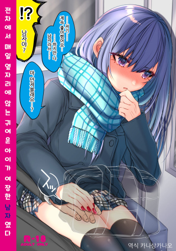 [Kaochuu Kingdom (Sisei)] Densha de Mainichi Tonari ni Suwatte kuru Kawaii Ko ga Josou shita Otoko datta | 전차에서 매일 옆자리에 앉는 귀여운 아이가 여장한 남자였다 [Korean] [카나상카나오] [Digital] cover