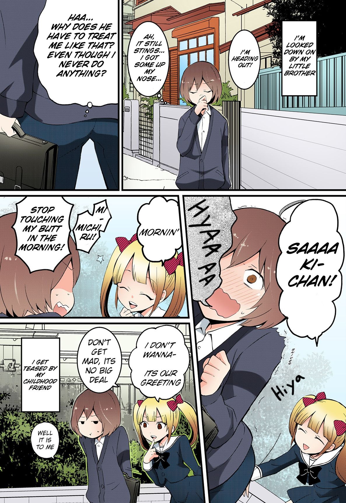 Totsuon! ~Totsuzen Onnanonko Ni Natta No De, Ore No Oppai Monde Mimasen Ka? | Totsuon! Since I've Abruptly Turned Into a Girl, Won't You Fondle My Boobs? page 4 full