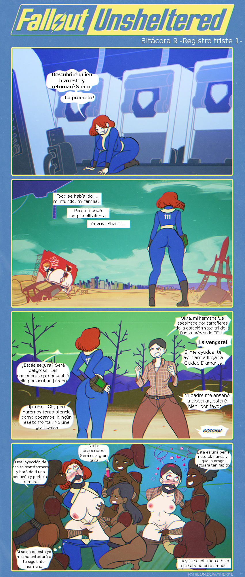 Fallout Unsheltered   - Spanish translation page 11 full