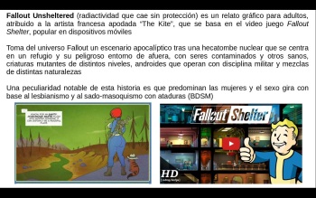 [TheKite] Fallout Unsheltered (Fallout) [Ongoing] - Spanish translation cover
