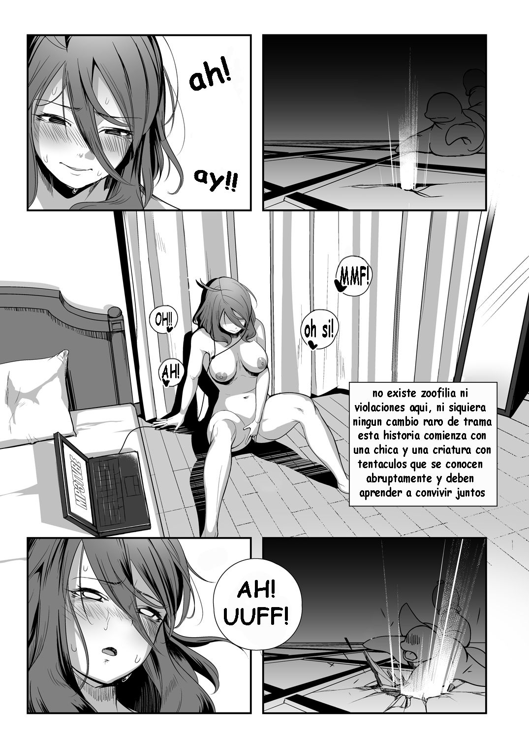 Igyo no Kimi to | Un Romance Entre Tentaculos - Page 2 - Comic Porn XXX