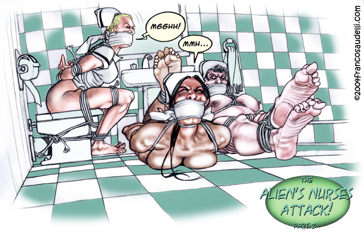 Alien's Nurses Attack page 12 full