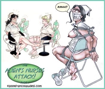 [Franco Saudelli] Alien's Nurses Attack (ENGLISH) cover