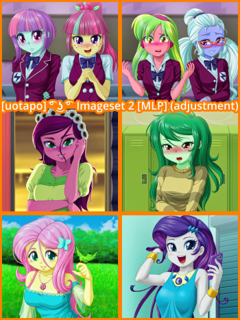 [uotapo] ͡° ͜ʖ ͡°  Imageset 2 [MLP] (adjustment) cover