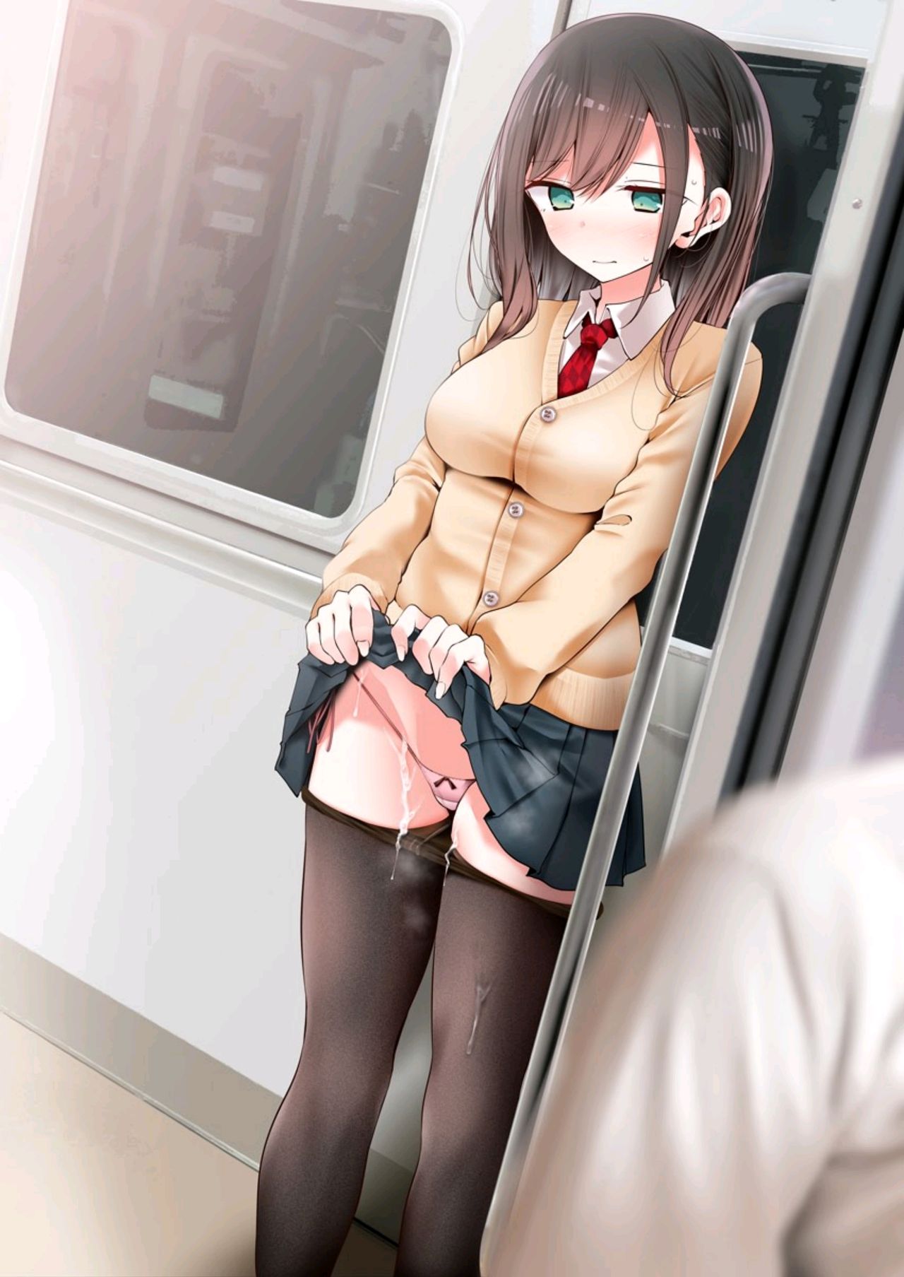 tsukin densha de pantsu o misete kuru JK ga itanode hametemita 1 page 3 full