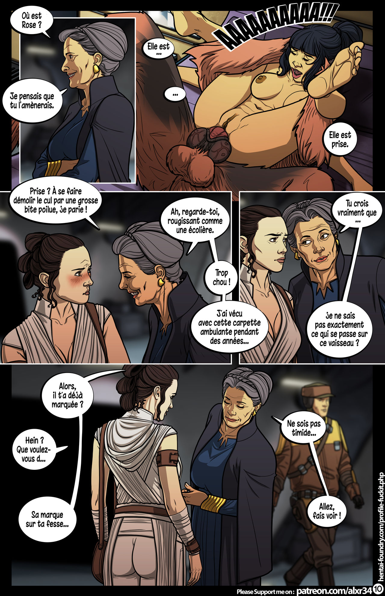 Star Wars : A Complete Guide to Wookie Sex 3 page 10 full