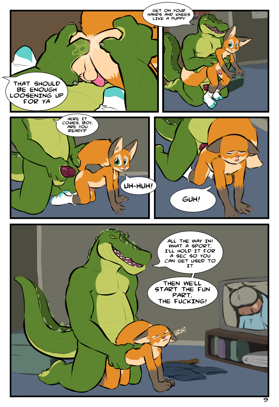 Kyle The Fox 1 page 9 full
