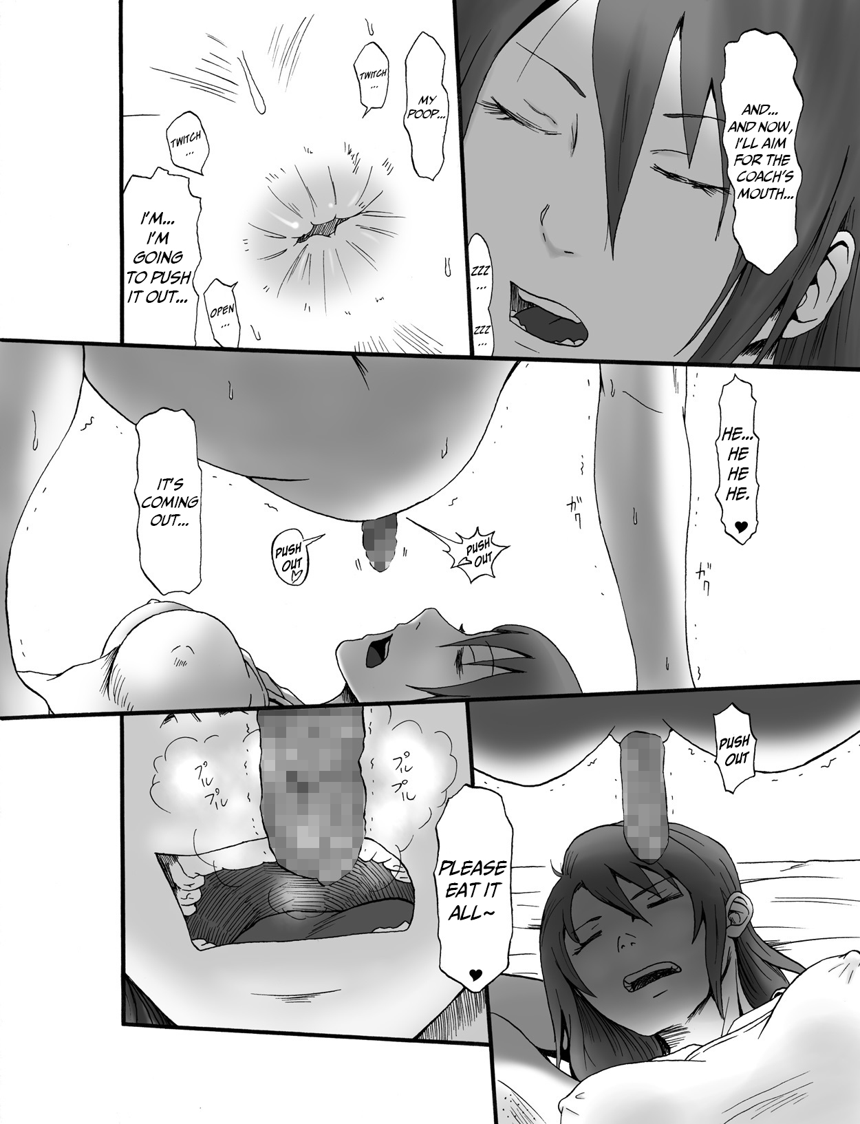 Coach Watashi no Unko Tabetekudasai! | Coach, Please Eat My Poop!  =Mr.MPD= page 10 full