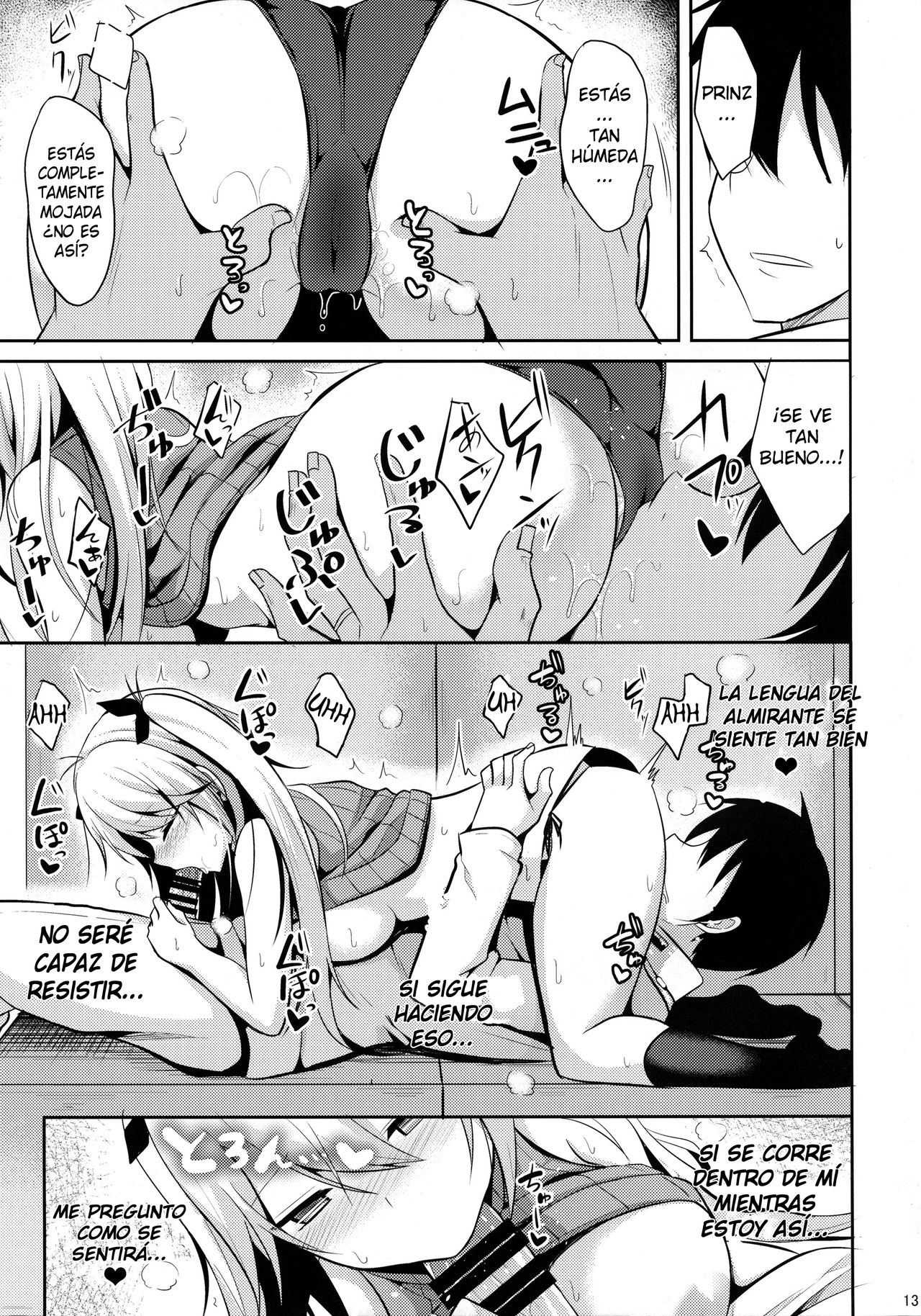 Prinz to Kozukuri Jijou | Haciendo bebés con Prinz page 12 full