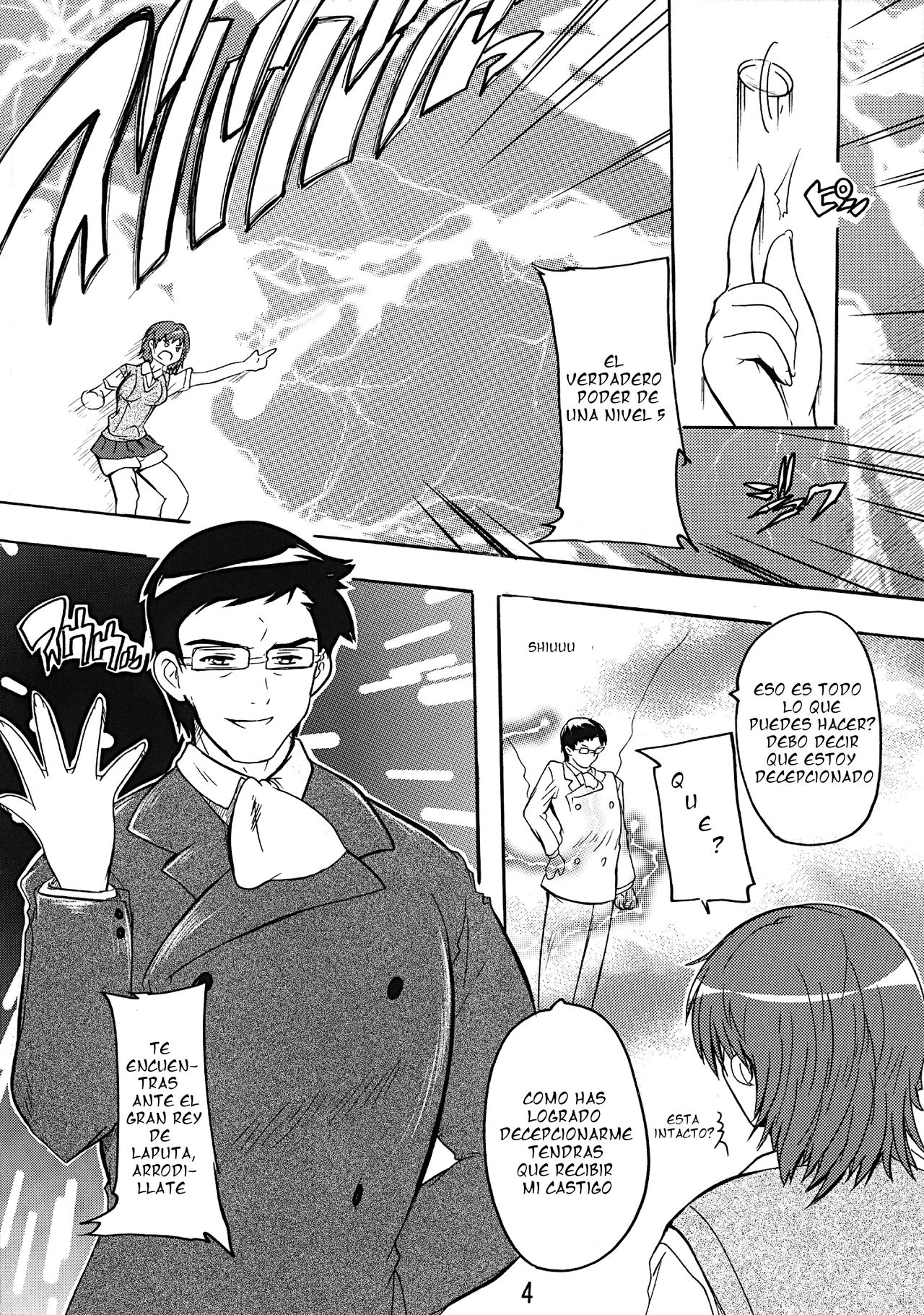 Dengeki Musume to Tenkuu no Ryoujoku Ou page 3 full