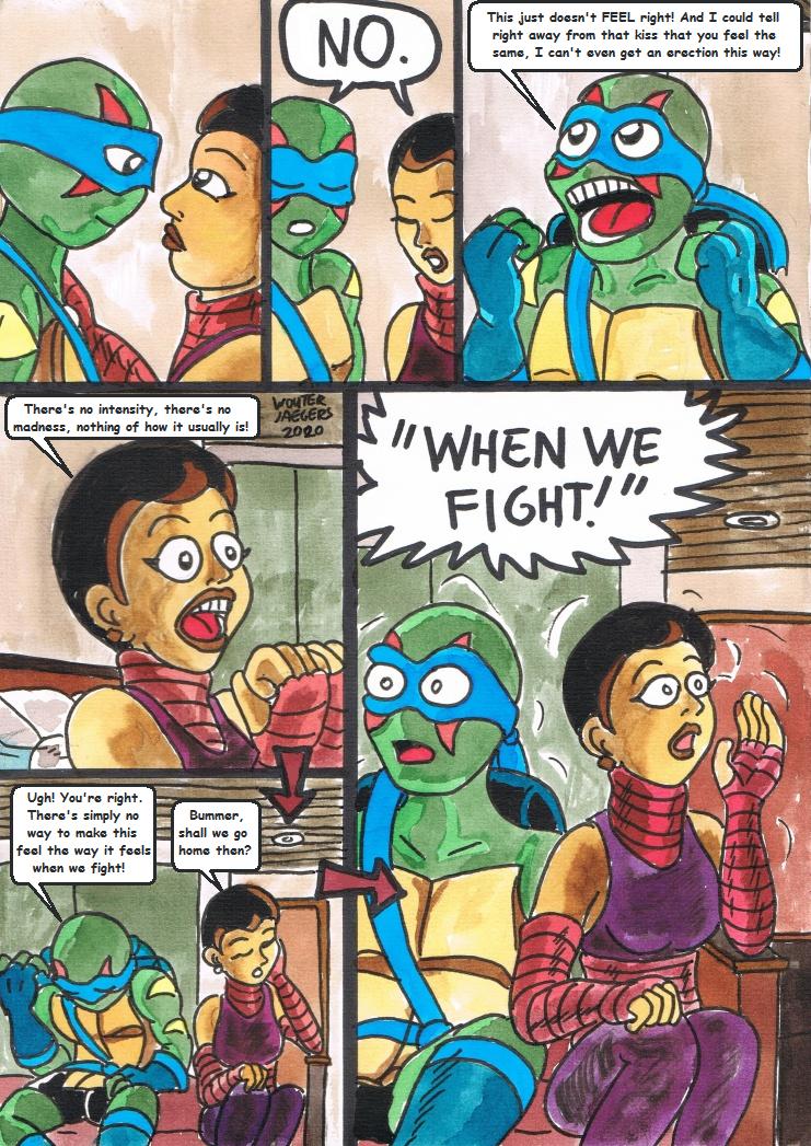 Rise of the Teenage Mutant Ninja Turtles "Quiet Time" Completed page 10 full