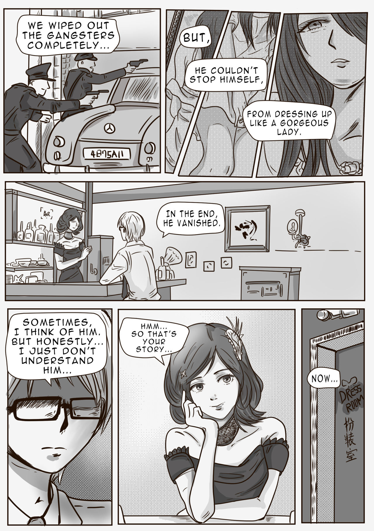 Dressed up!, crossdress in modern times page 7 full