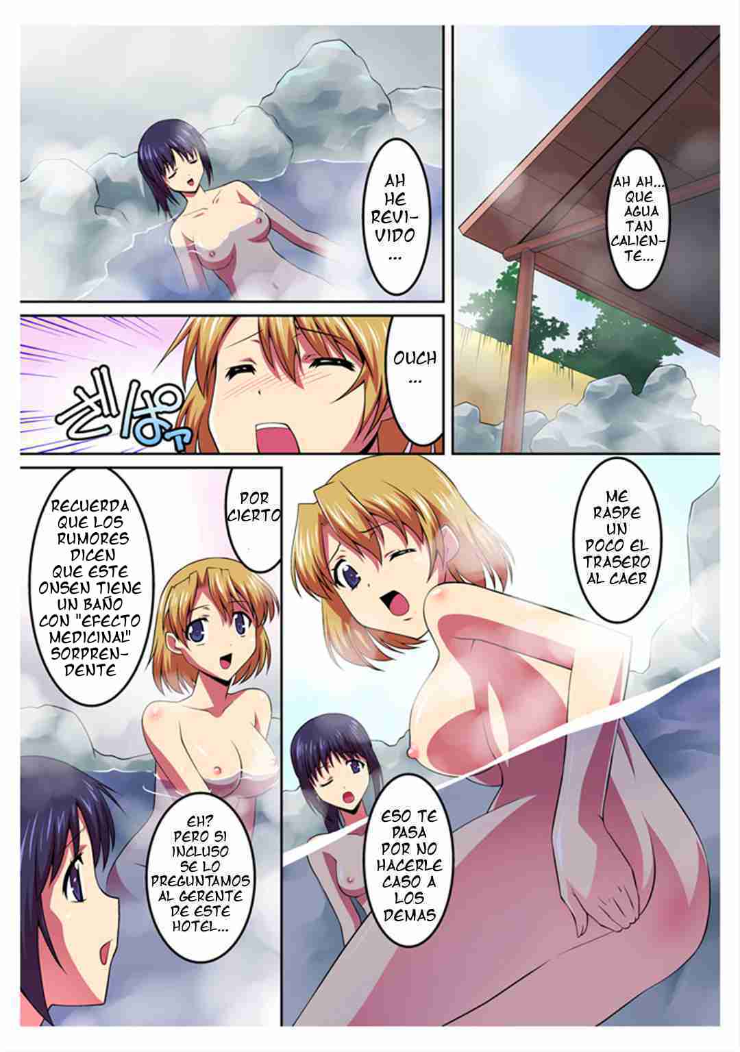 Saimin Onsen no Mesushimai ni Maibyou Gattai Double Piston!! | Las hermanas en el onsen hipnotico. Dos movimientos de piston por segundo page 5 full