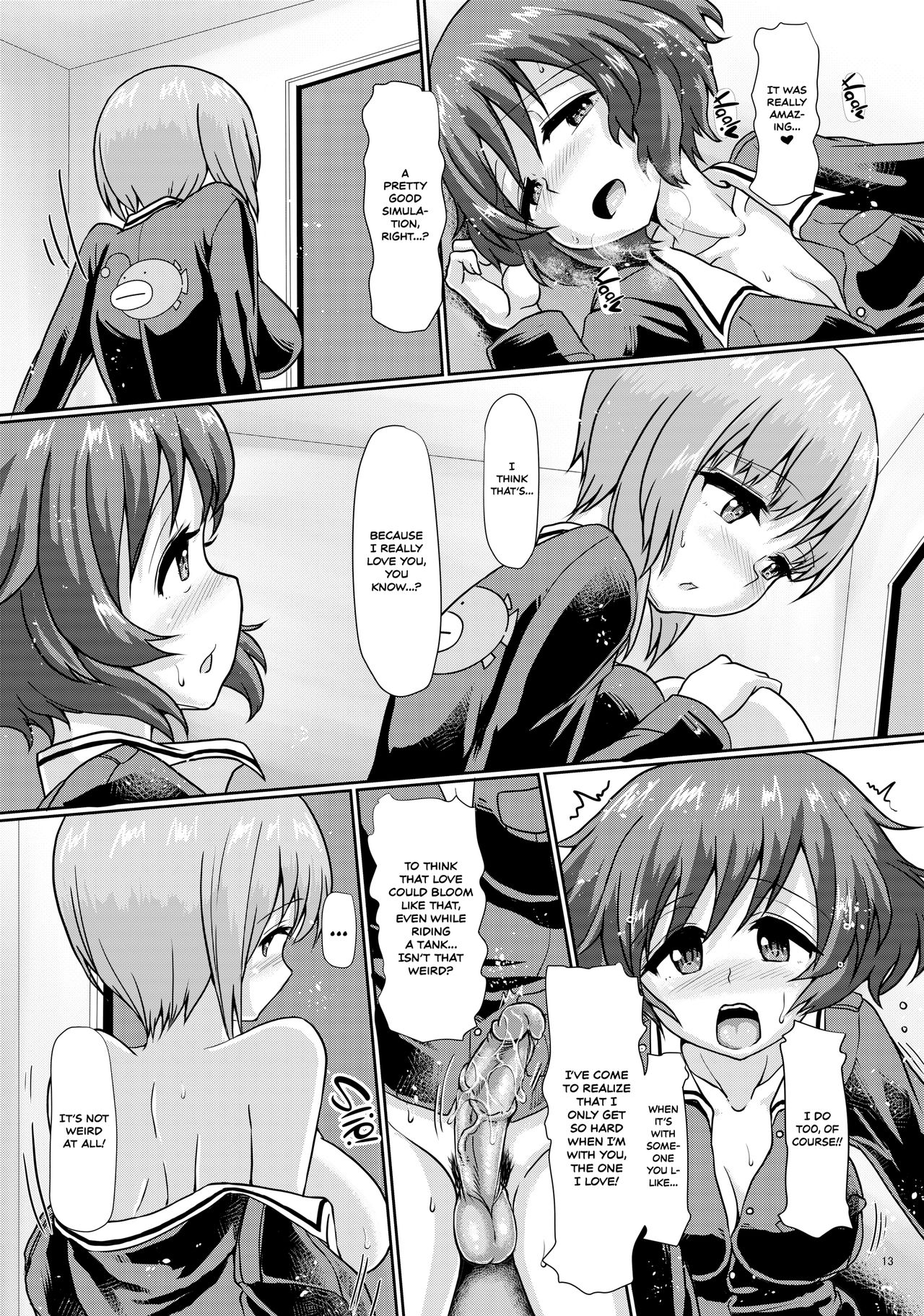Panzer High no Osamekata 3 | Calming a Panzer High 3 page 12 full
