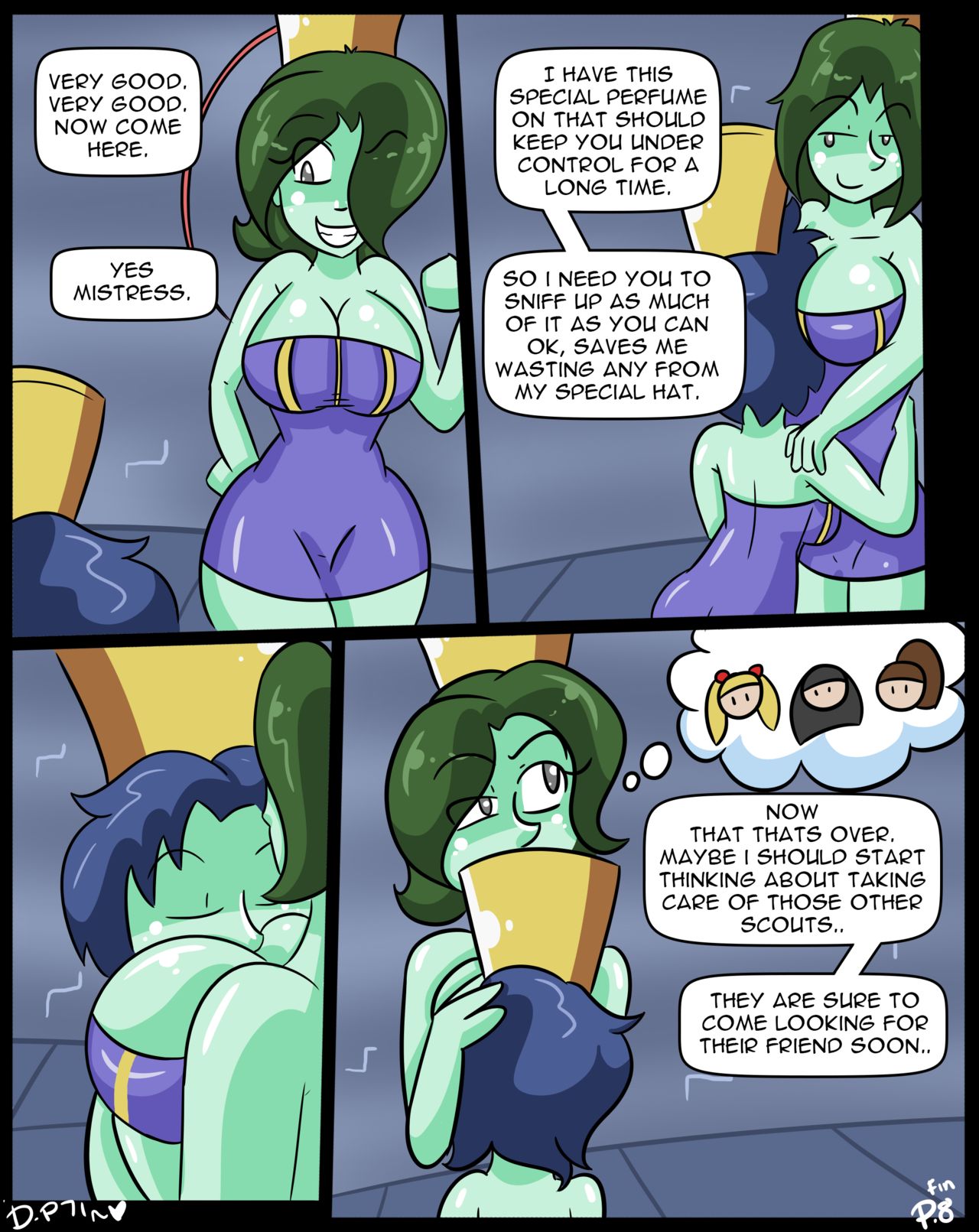 The perils of Sailor Mercury page 8 full