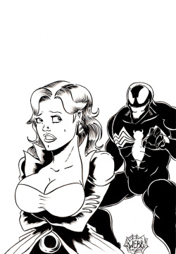 When MJ meet Venom