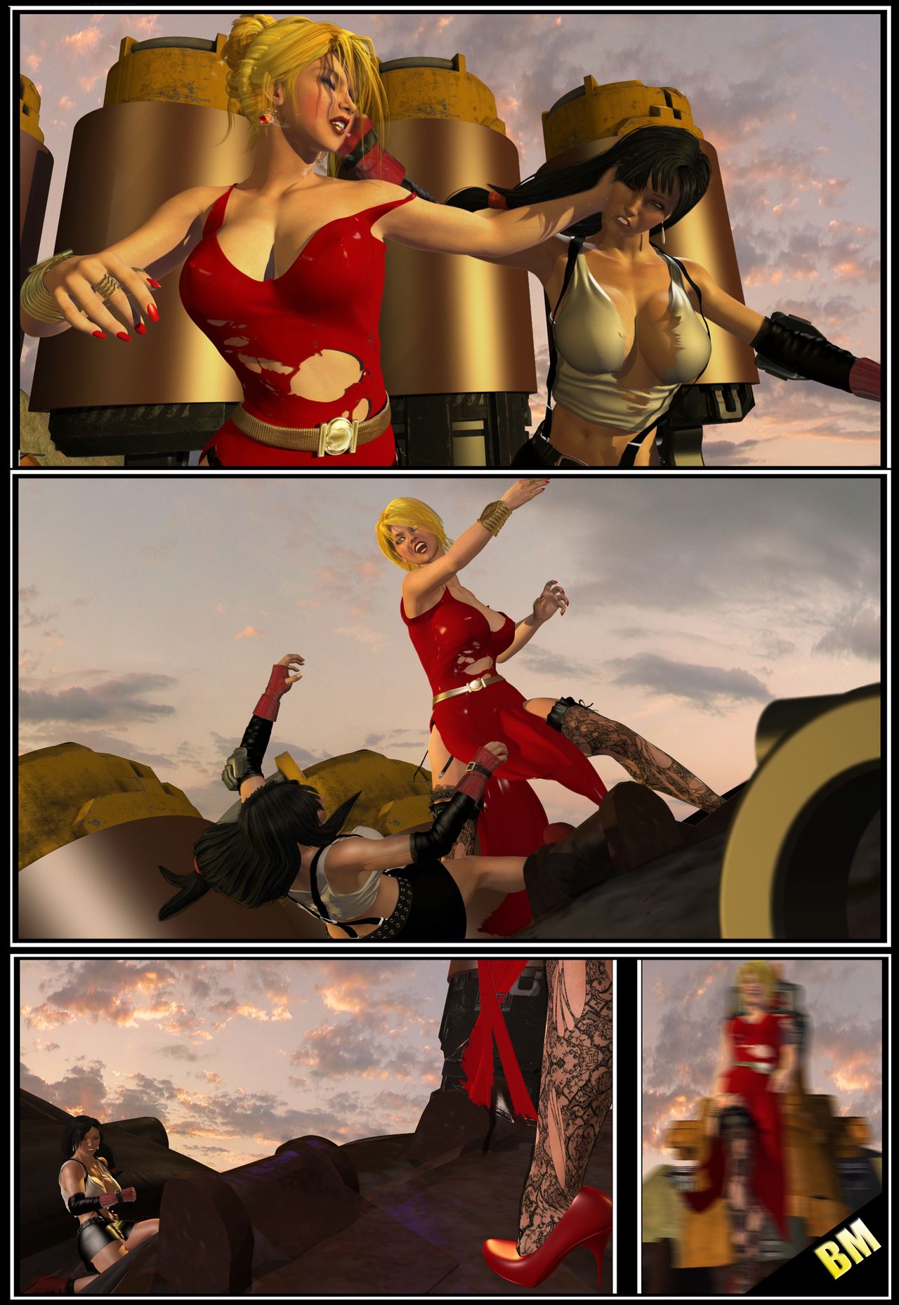 Scarlet vs Tifa: Culmination in Crises page 12 full
