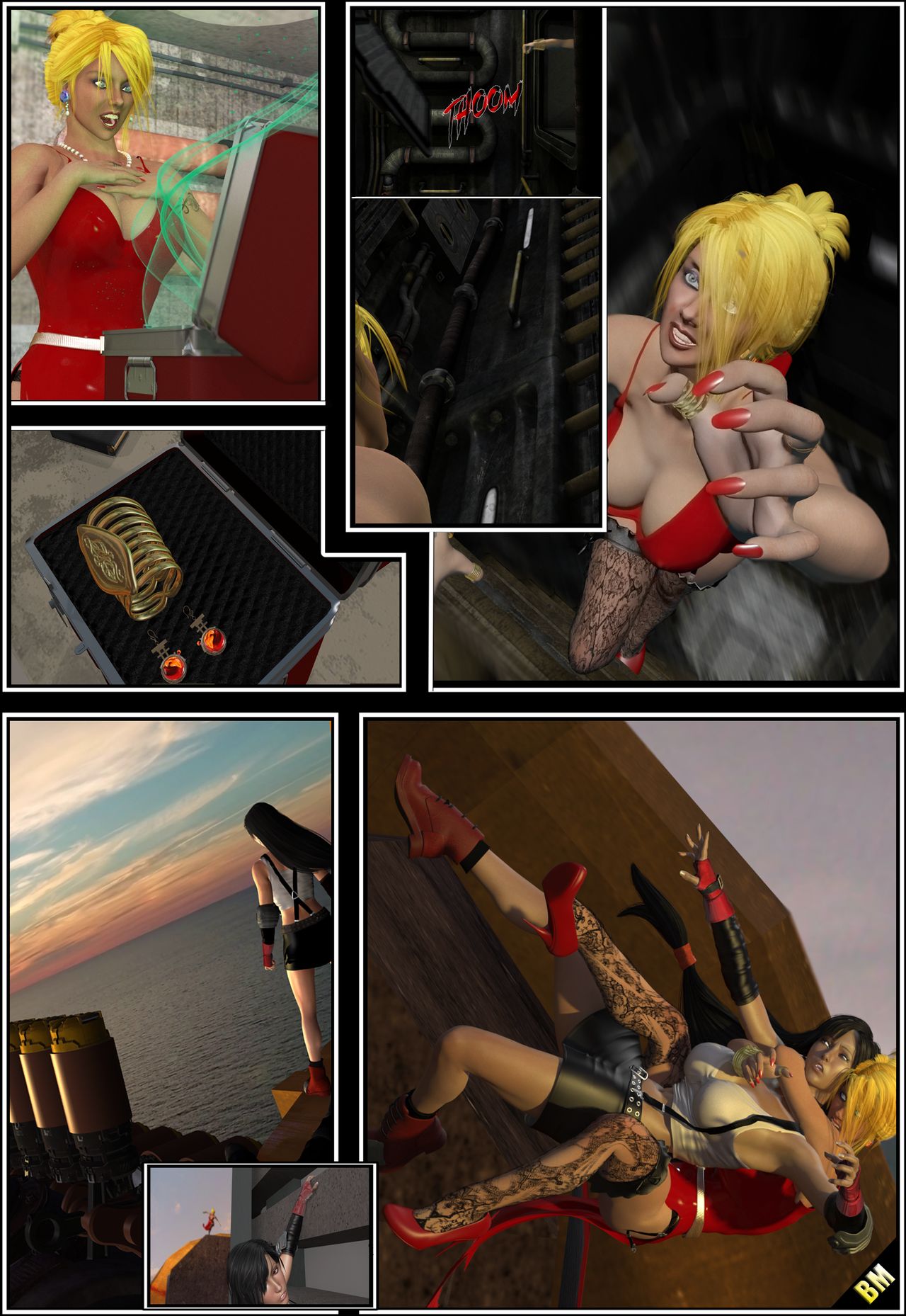 Scarlet vs Tifa: Culmination in Crises page 7 full