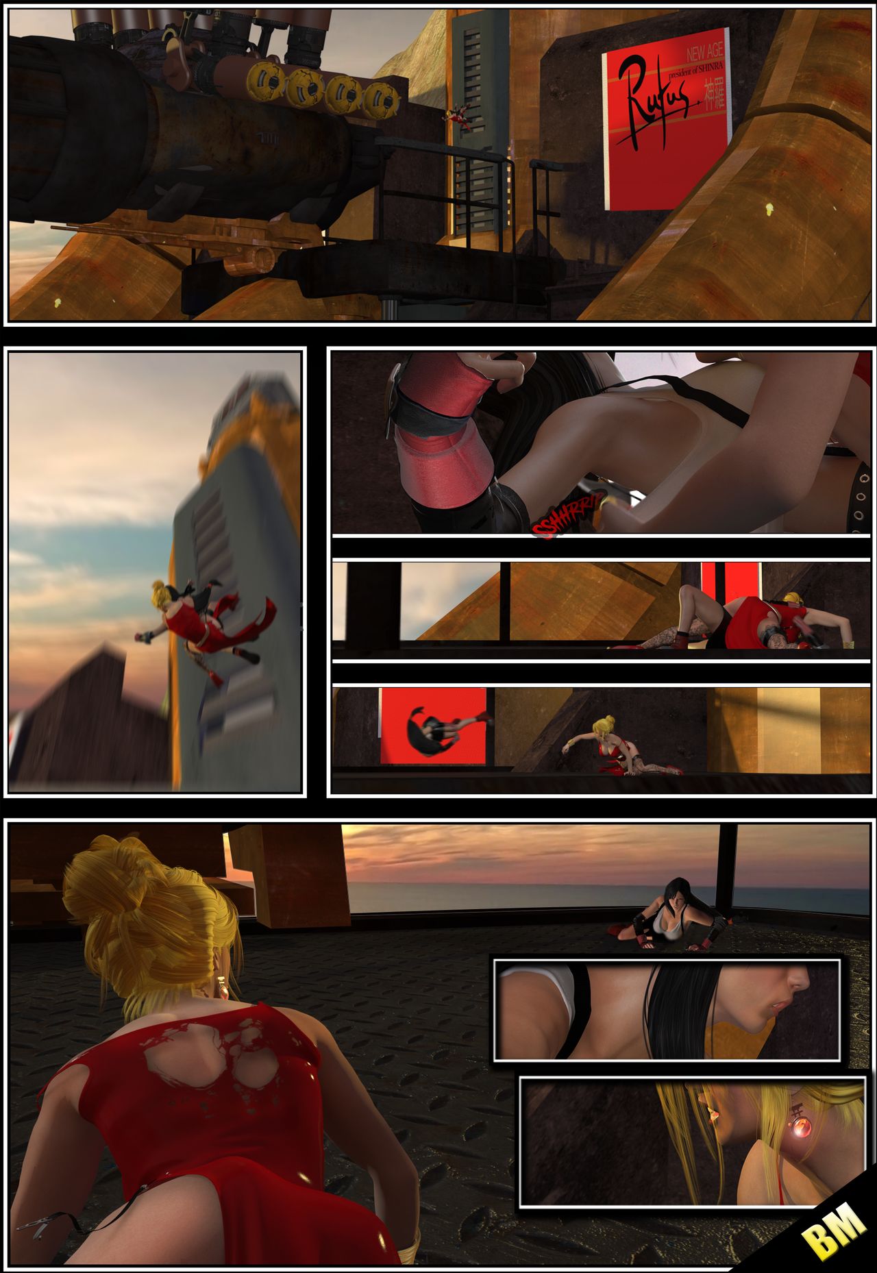 Scarlet vs Tifa: Culmination in Crises page 8 full