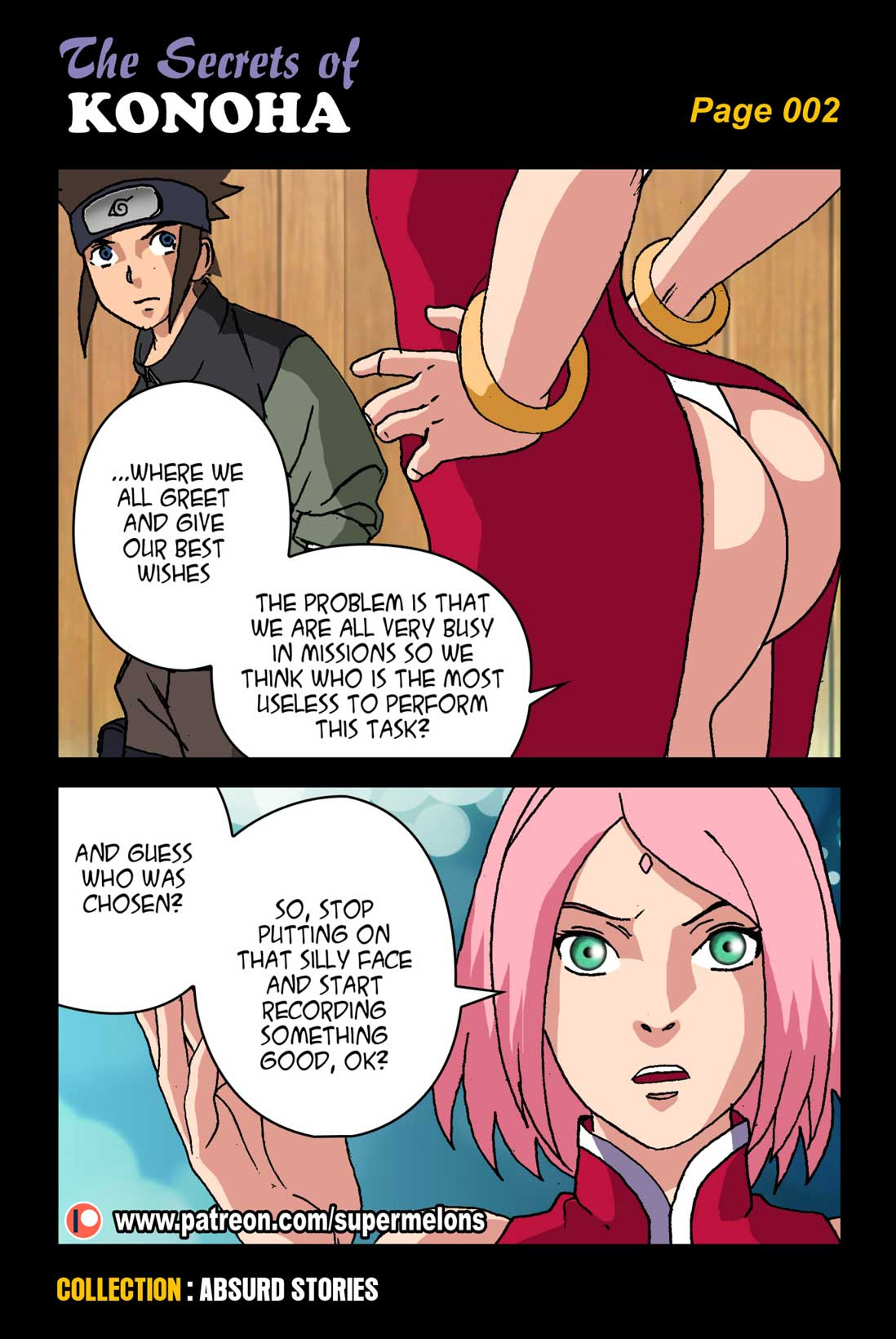 The Secrets of Konoha page 3 full