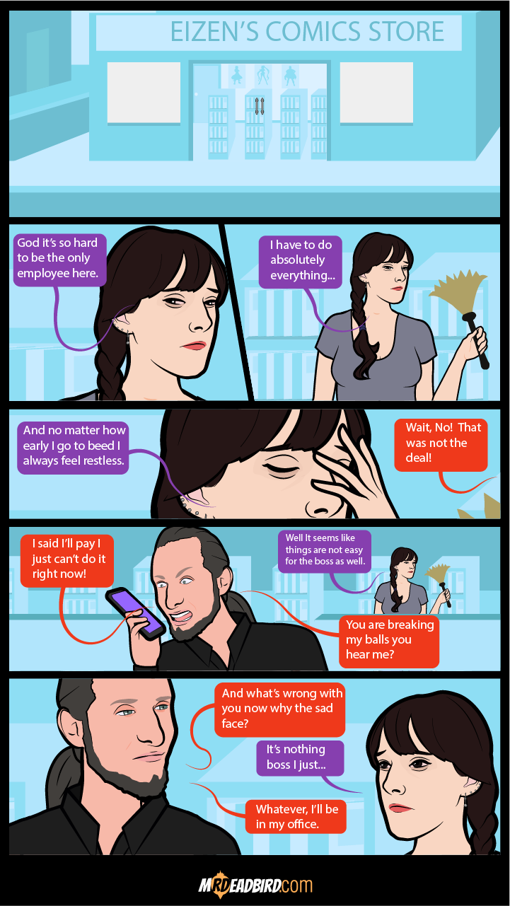 Comic Store Stories page 1 full