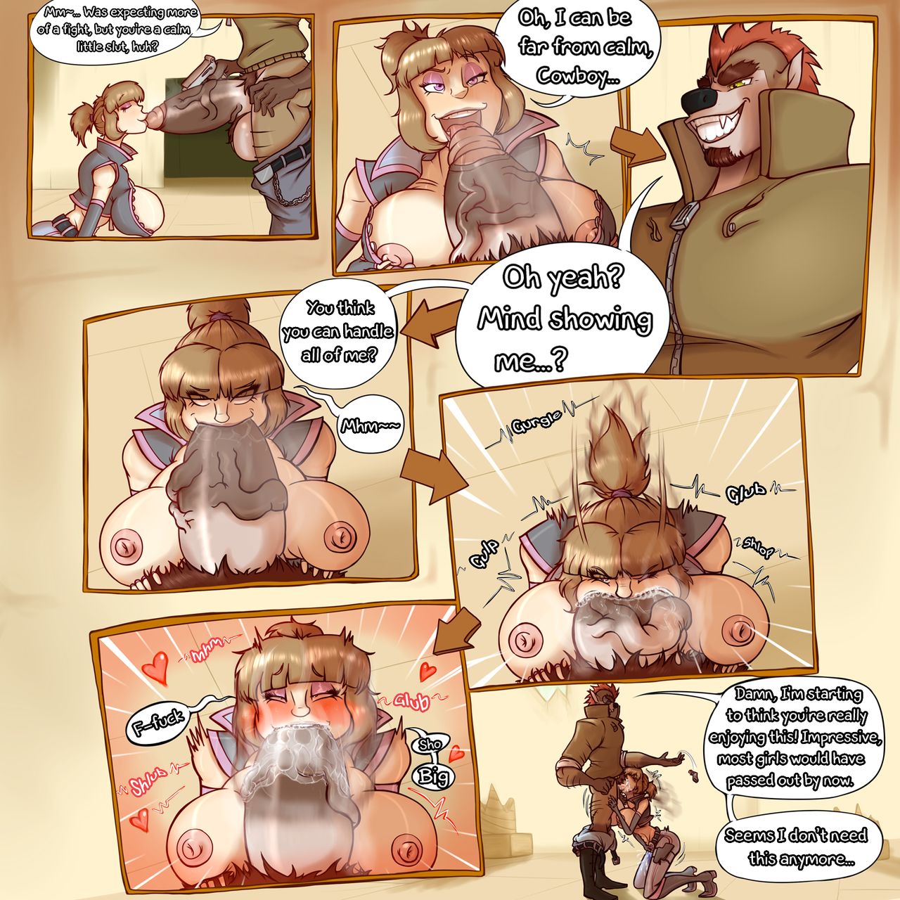 Crasher in A Bountiful Booty! page 8 full