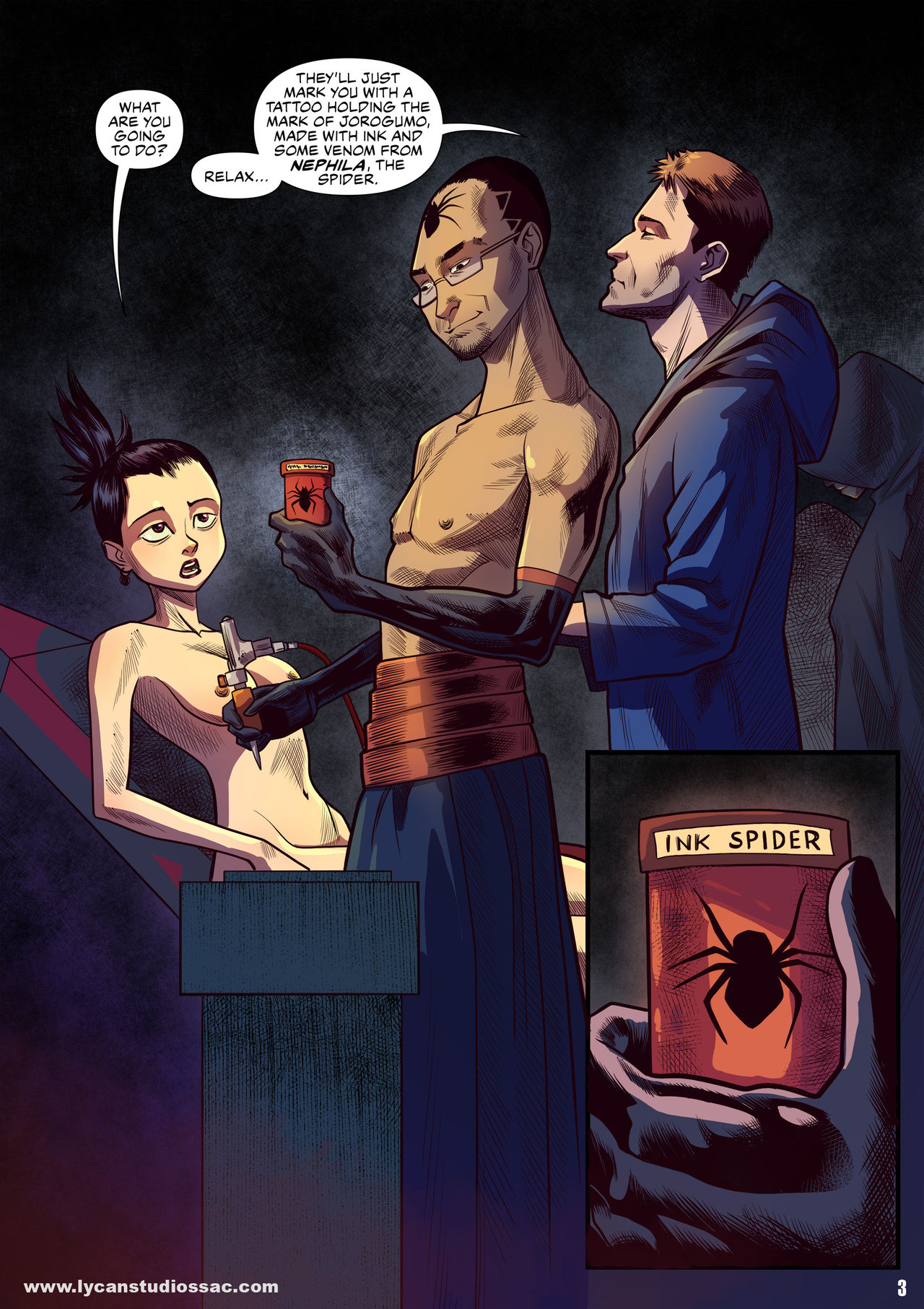 Jorogumo #18 page 6 full