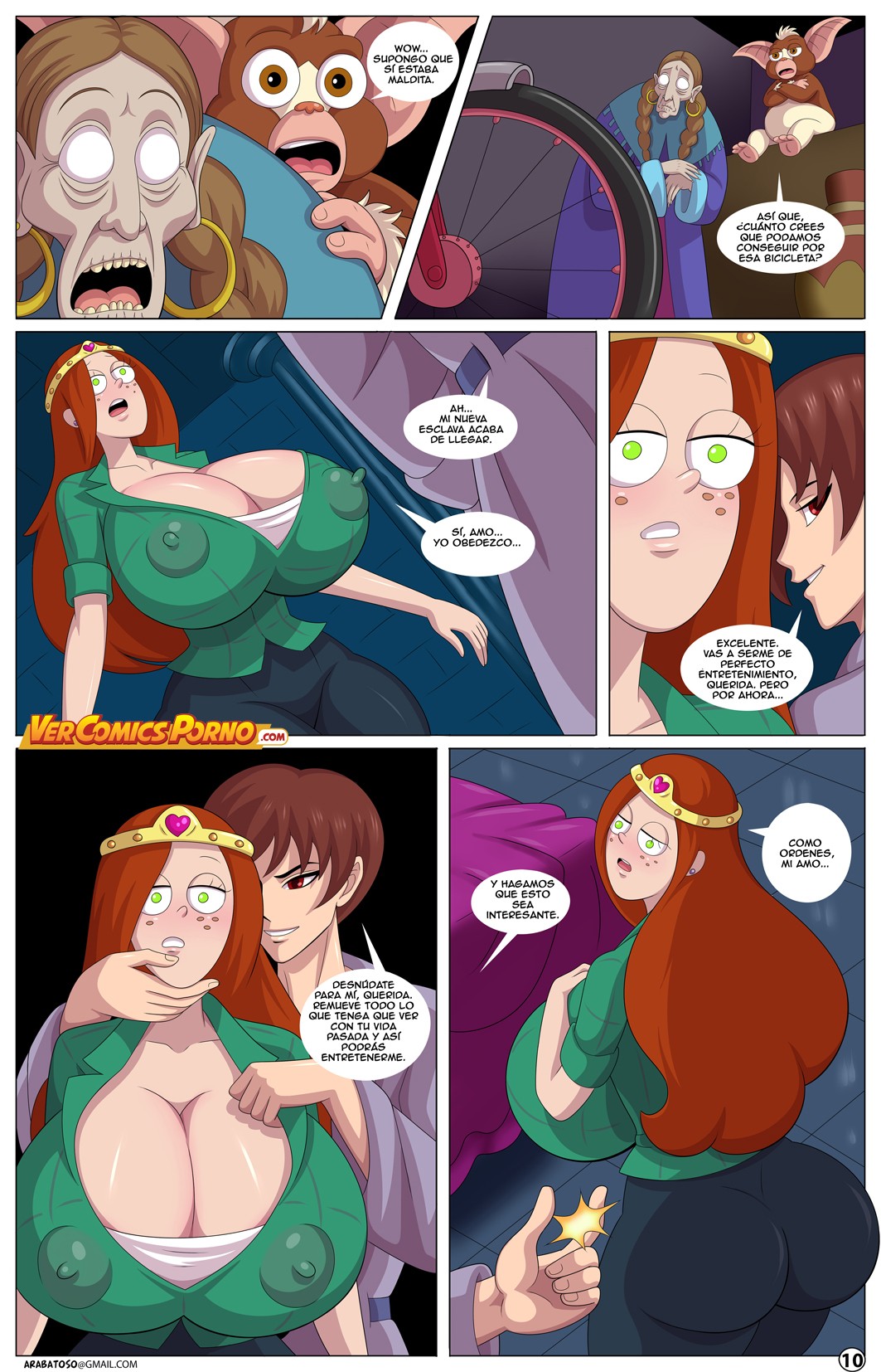 El Harem Hipnotico del Multiverso #3 page 10 full
