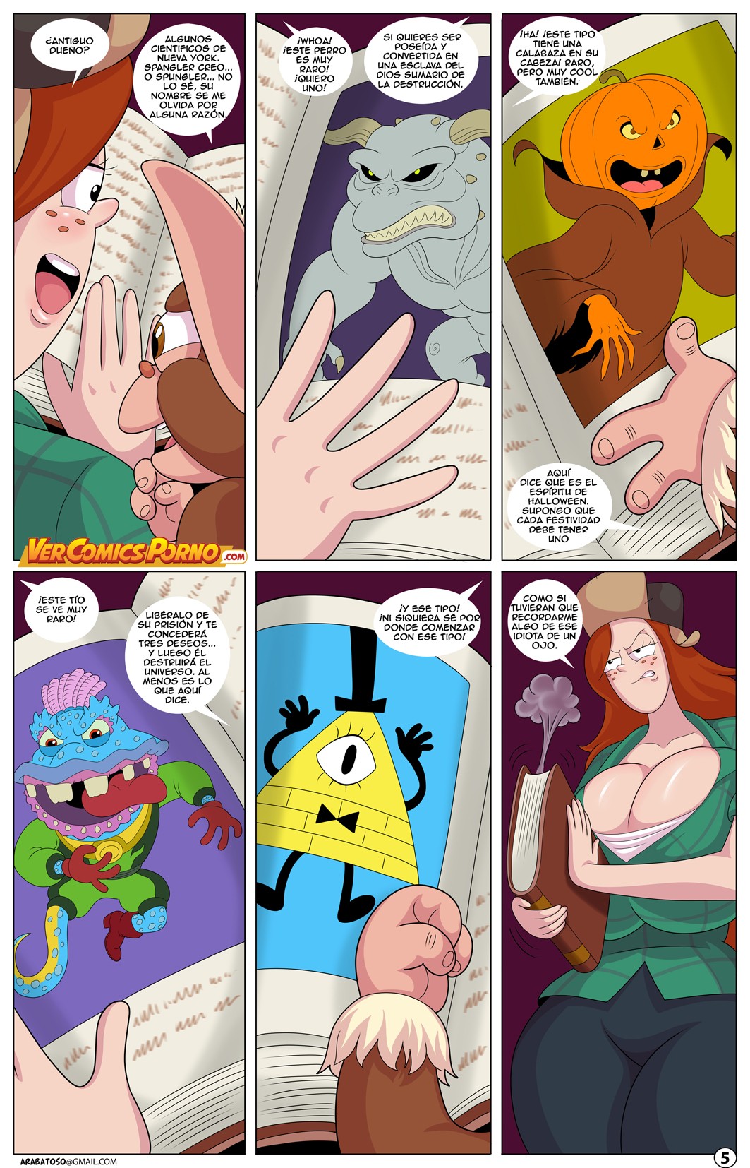 El Harem Hipnotico del Multiverso #3 page 5 full