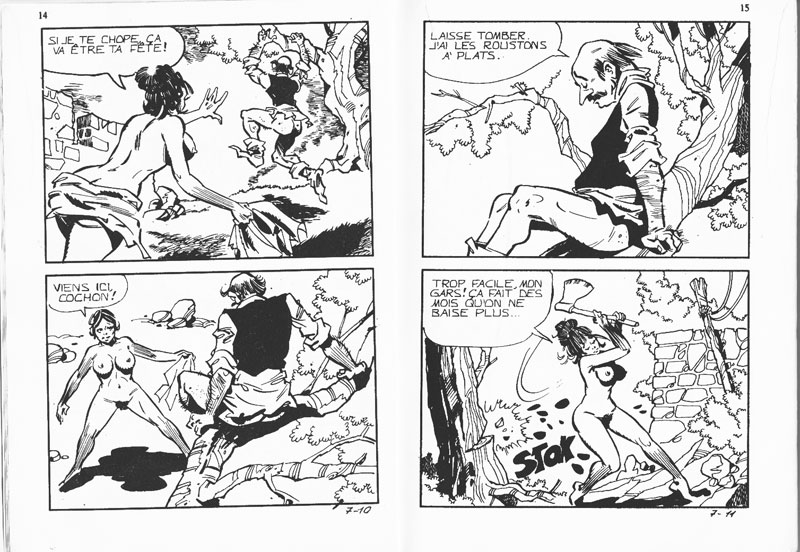 Elvifrance - Contes satyriques - 007 - Dans l'bois derrière chez moi page 8 full