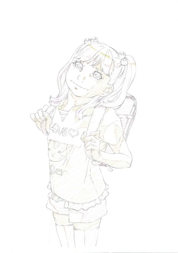 [Momonga Club (Hayashibara Hikari)] Practice Piece Vol. 04 Rough Genga Shuusakushuu cover