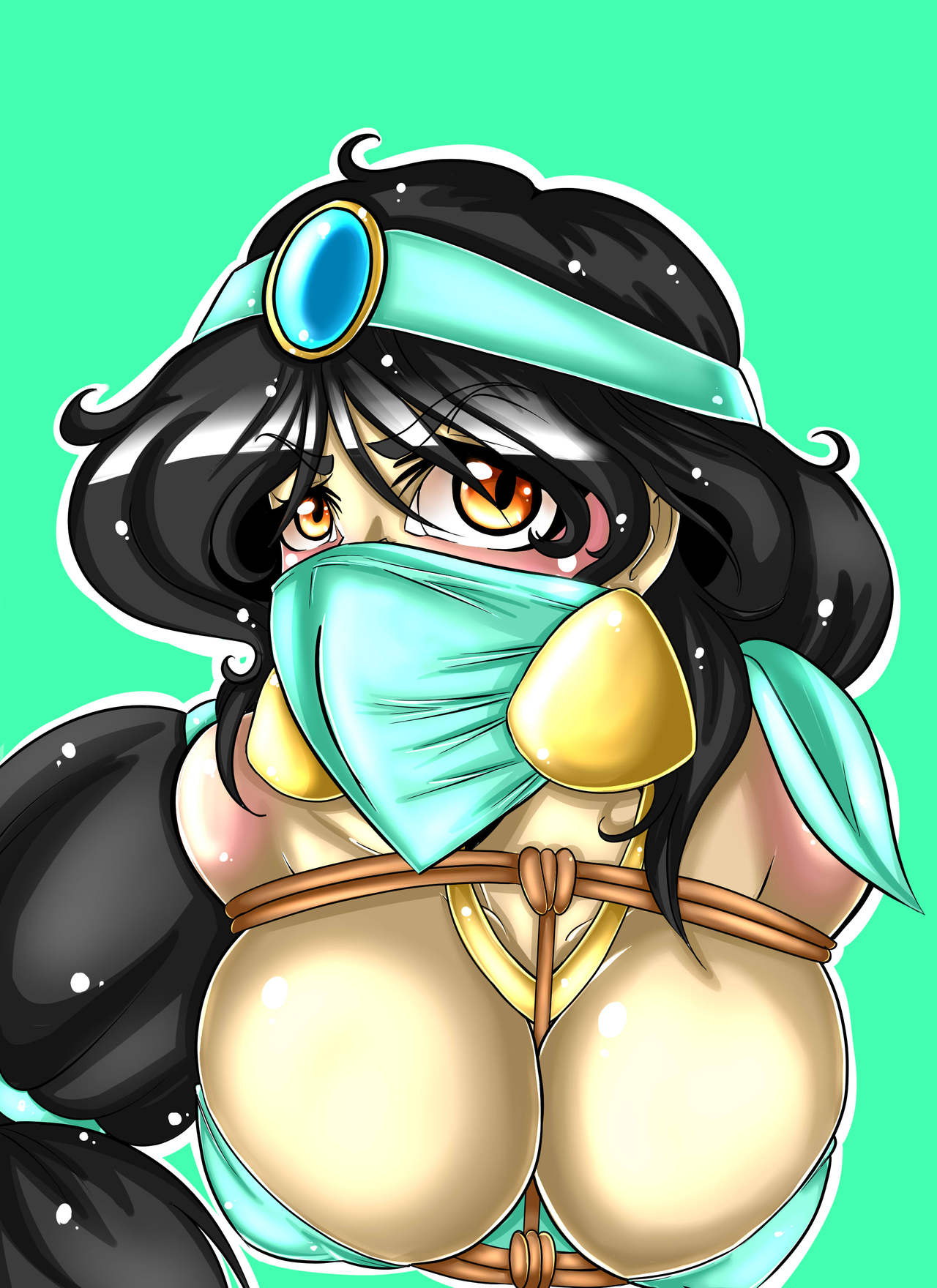 - Jasmine and Kida gag portraits page 3 full
