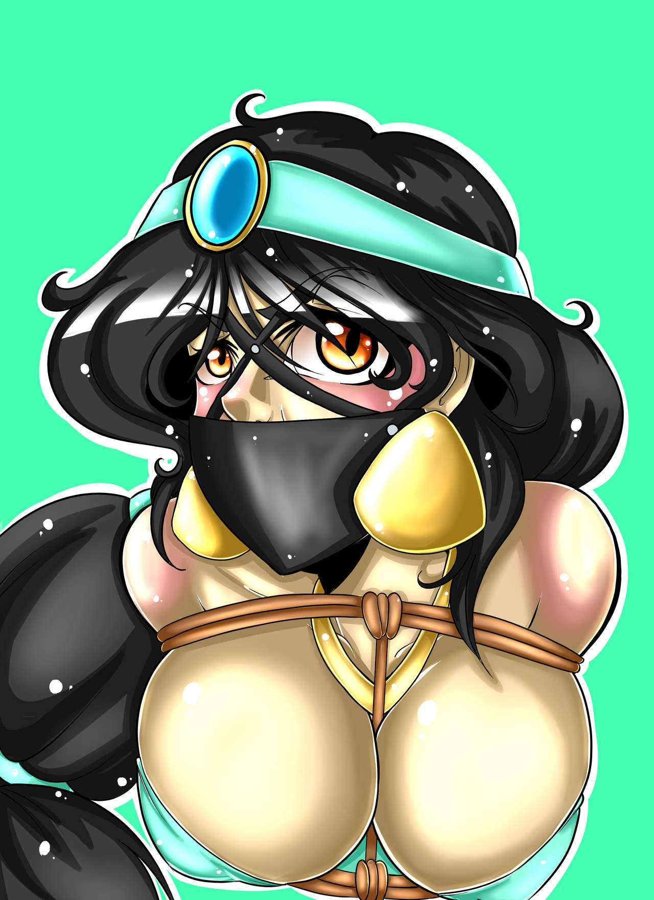 - Jasmine and Kida gag portraits page 4 full