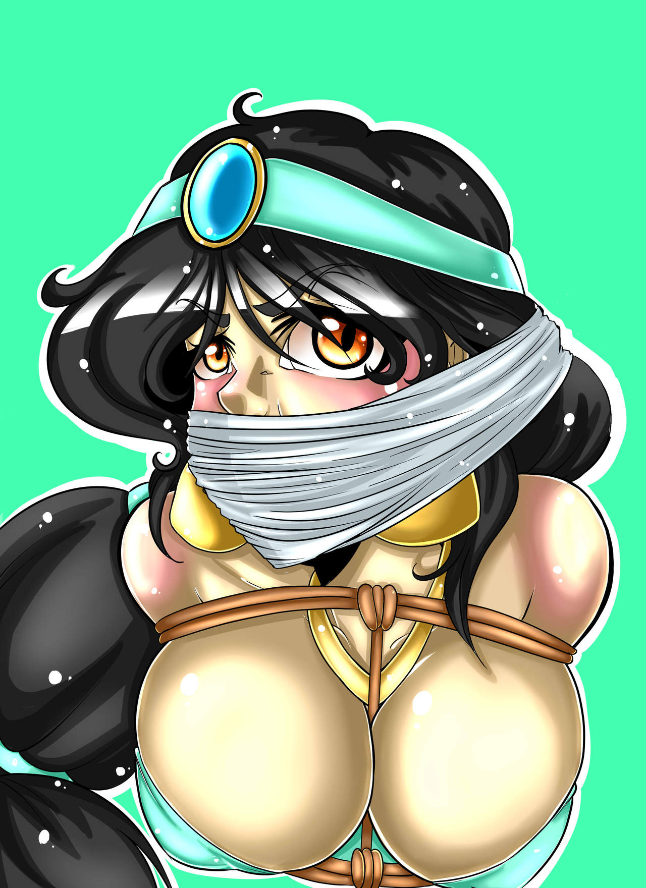 - Jasmine and Kida gag portraits page 6 full