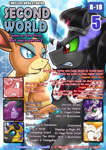 (vacacung ) Second World Vol. 5 (My little pony) cover