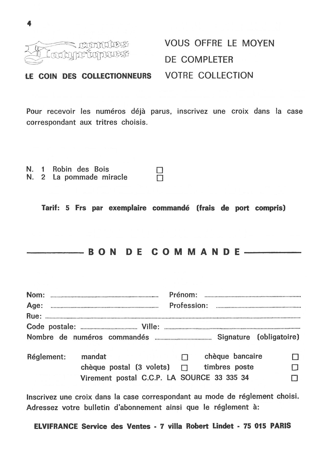 Elvifrance - Contes satyriques - 003 - Toto la malice page 4 full