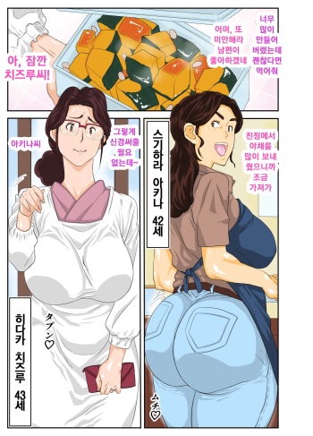 [Mosquito Man] Onsenyado de Chara-o ni Kuwareta Muchi Muchi Kaa-chan. | 온천여관♨에서 양아치에게 따먹히는 육덕♡육덕♡ 엄마. [Korean] [Decensored] cover