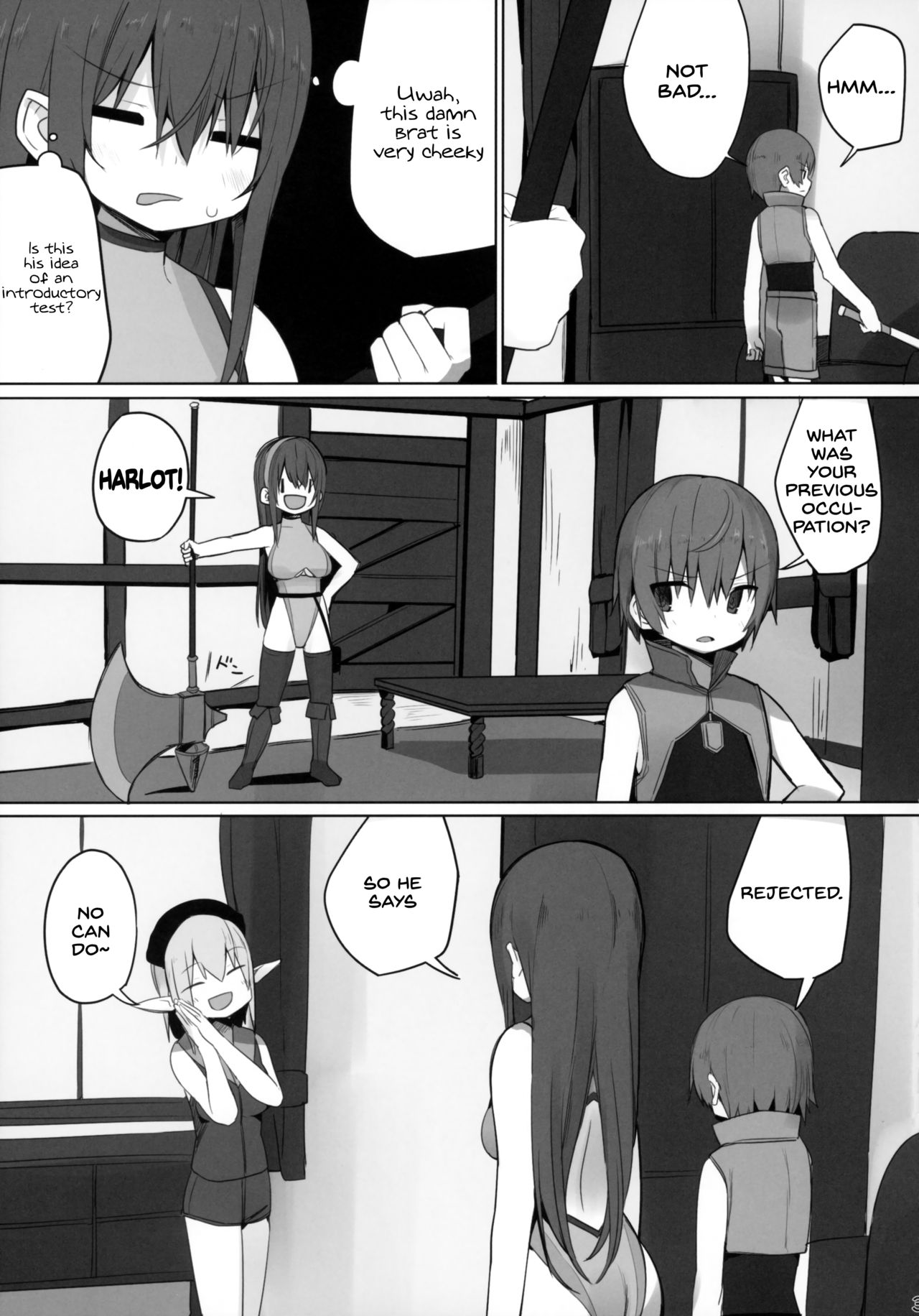 Namaiki na Shota ni wa Ecchi na Onee-san o! Isekai page 4 full