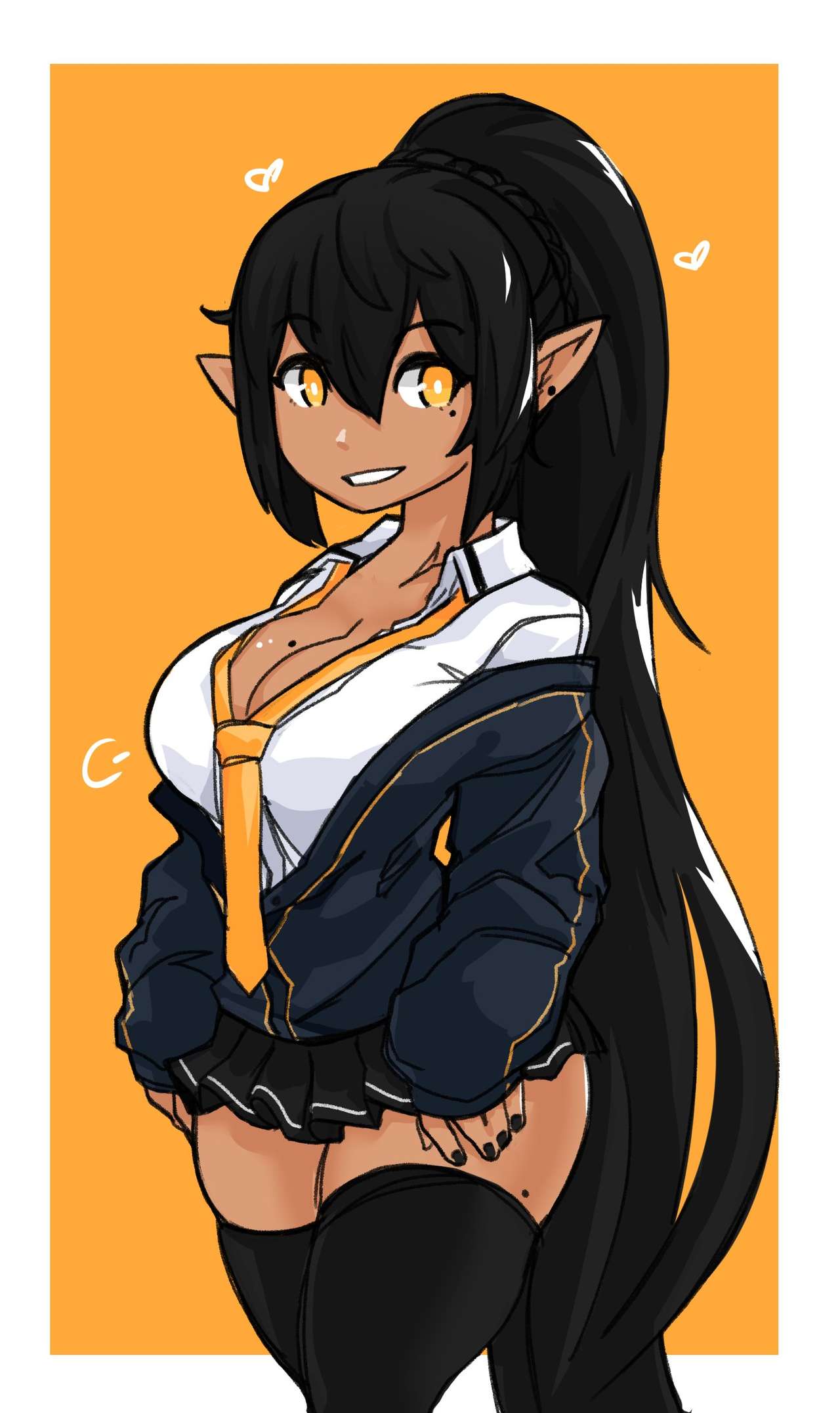 Dark Elf Gal page 2 full