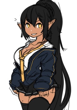 Dark Elf Gal