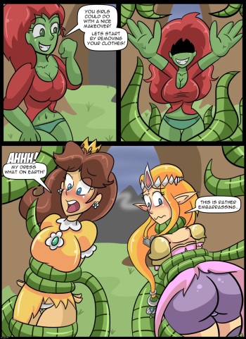 [Daisy-Pink71] Piranha Princess Perils (Super Mario Brothers, The Legend of Zelda, Metroid) cover