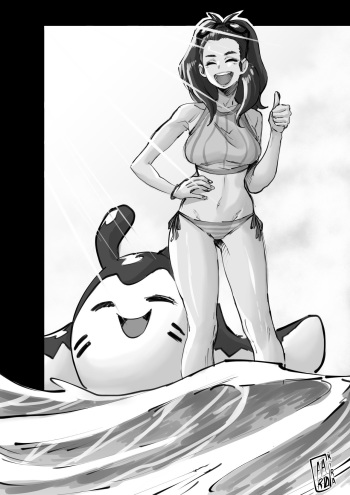 [Aarokira] Mom X Son (Pokemon) cover