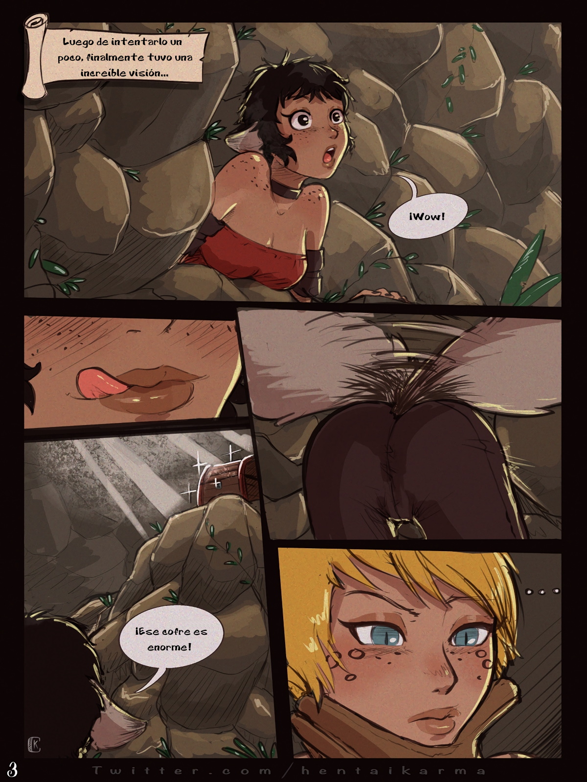 The swindler's tale 1 Beauties in the deep -  - page 5 full